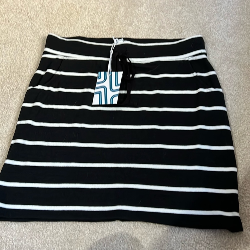 New stripe skirt